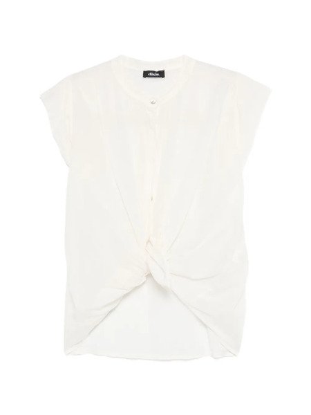  Dixie Camisa Con Nudo - Blanco 
