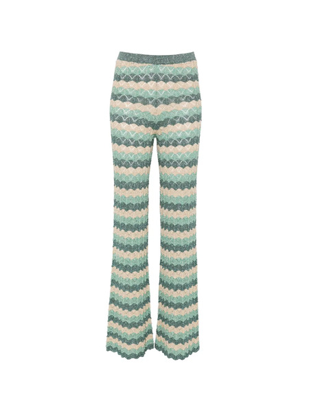  Dixie Pantalones De Punto Chevron - Verde 