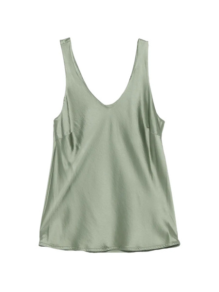  Dixie Top Con Cuello En V - Verde 