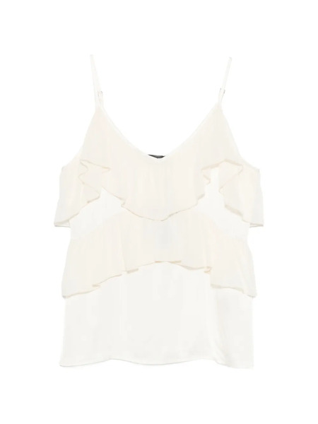  Dixie Top Con Volantes - Neutro 