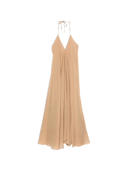  Dixie Vestido Largo Con Cuello Halter - Neutro 