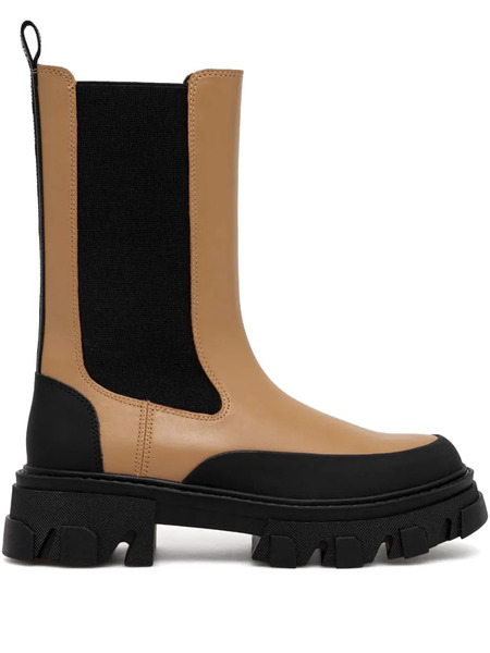  Dkny Botas De Cuero - Neutro 