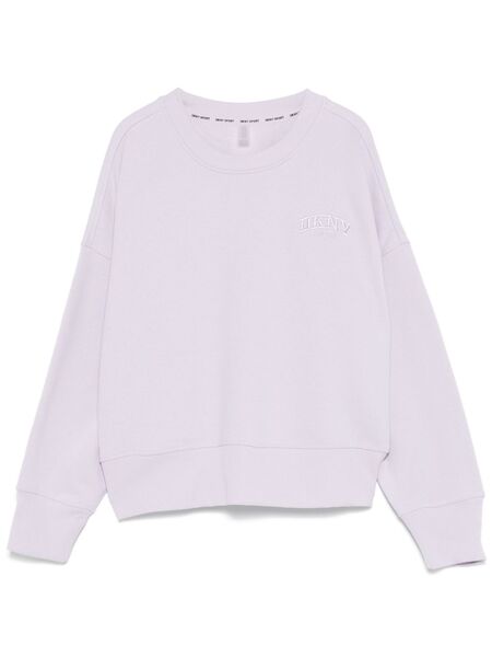  Dkny Sudadera Bordada - Morado 