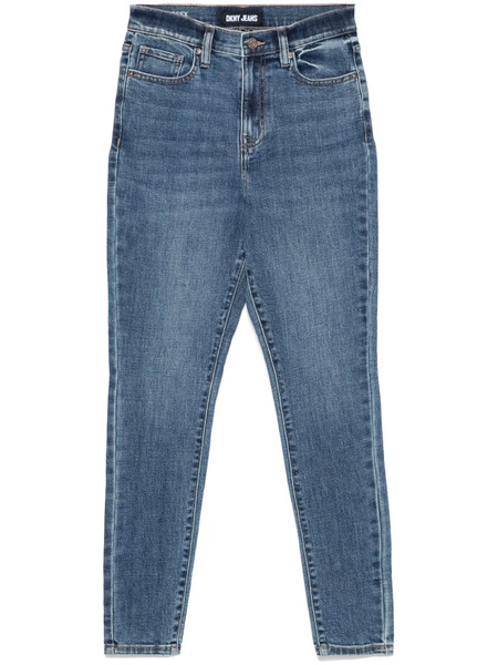  Dkny Vaqueros Con Bolsillo - Azul 