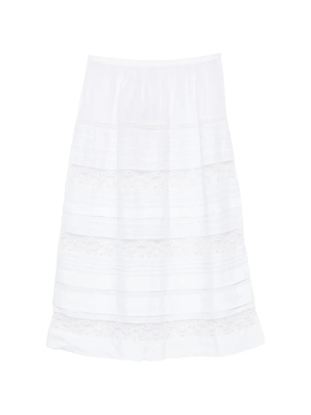  Dôen Falda Midi Sidra - Blanco 