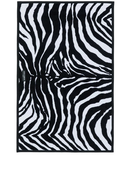  Dolce & Gabbana Alfombrilla De Baño De Tejido De Rizo - Negro 
