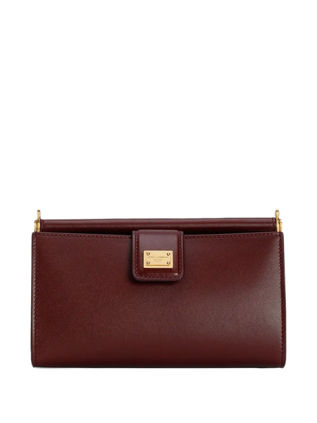  Dolce & Gabbana Bolso De Hombro De Piel - Rojo 