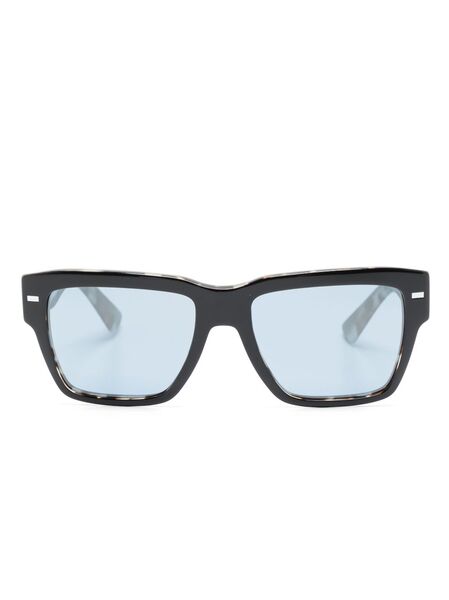  Dolce & Gabbana Eyewear Gafas De Sol Con Logo Grabado - Negro 