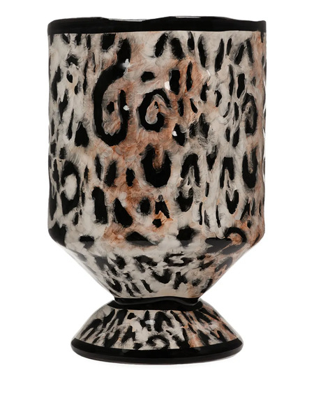  Dolce & Gabbana Jarrón Outdoor Mediano (58 Cm X 37 Cm) - Marrón 