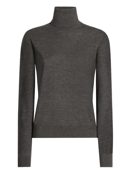  Dolce & Gabbana Jersey Con Cuello Alto - Gris 