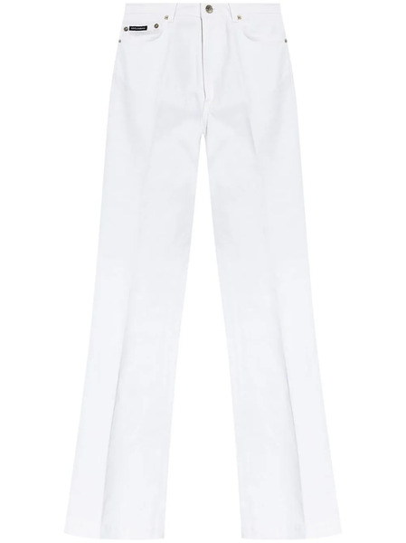  Dolce & Gabbana Vaqueros Acampanados - Blanco 