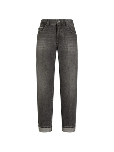  Dolce & Gabbana Vaqueros Capri - Gris 