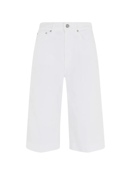  Dondup Bermudas Anchas - Blanco 