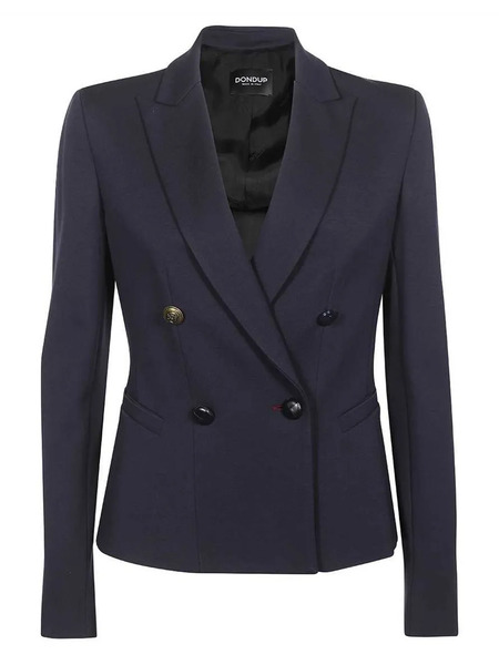  Dondup Blazer Con Doble Botonadura - Azul 