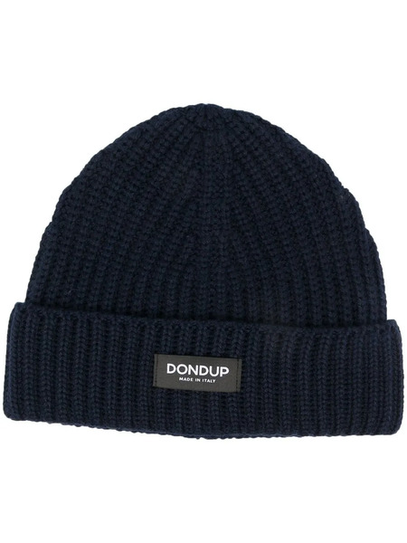  Dondup Gorro Con Parche Del Logo - Azul 