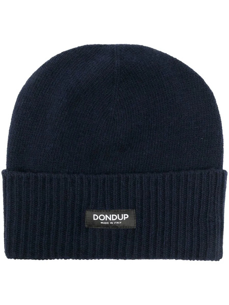  Dondup Gorro Con Parche Del Logo - Azul 