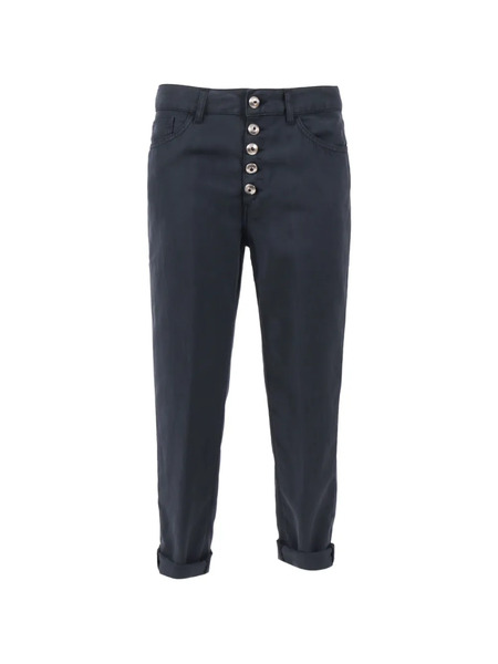  Dondup Kids Pantalones Con Botones - Azul 