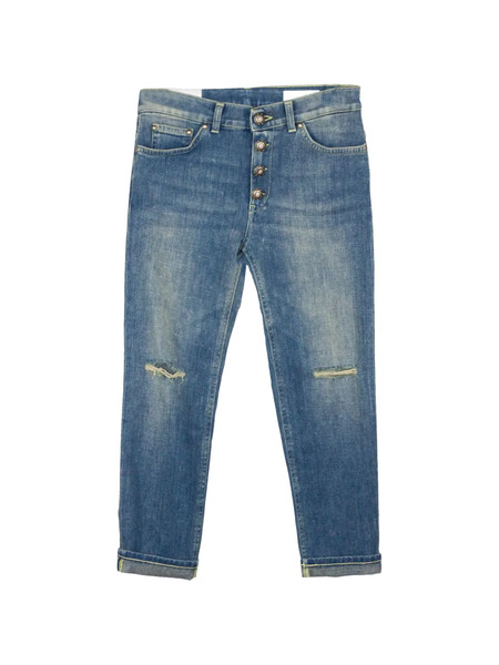  Dondup Kids Vaqueros Con Efecto Envejecido - Azul 