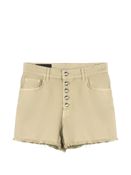  Dondup Pantalones Cortos Deshilachados - Neutro 