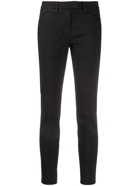  Dondup Pantalones The Perfect Slim - Negro 
