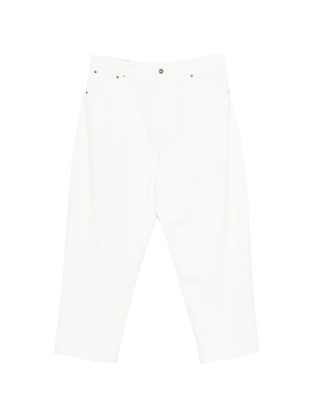  Dondup Vaqueros Anthony De Corte Cropped - Blanco 