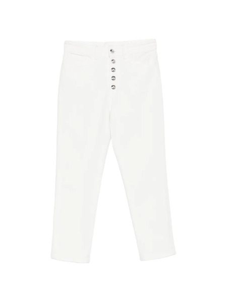  Dondup Vaqueros Con Botones - Blanco 