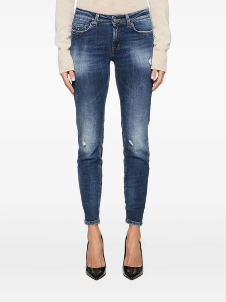  Dondup Vaqueros Monroe Con Efecto Envejecido - Azul 