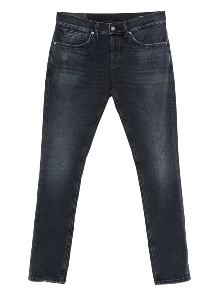  Dondup Vaqueros Skinny Con Efecto Envejecido - Azul 