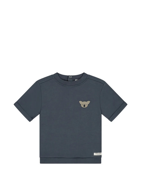  Donsje Camiseta Con Aplique De Koala - Azul 