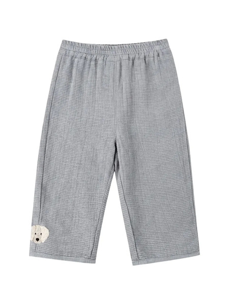  Donsje Pantalones Yuno Con Aplique - Azul 