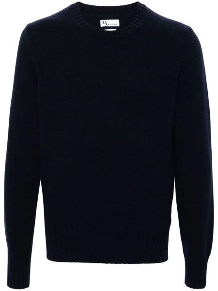  Doppiaa Jersey Con Cuello Redondo - Azul 