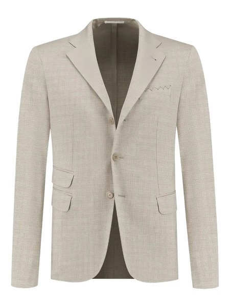  Doriani Cashmere Blazer Colbert Con Dos Botones - Neutro 