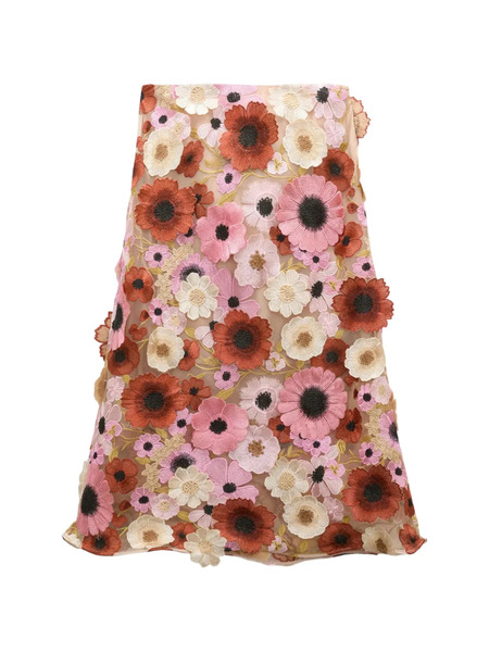  Dorothee Schumacher Falda Midi Blooming Meadow - Neutro 