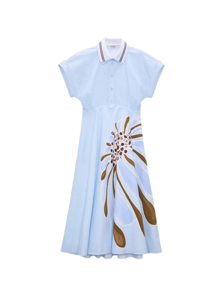  Dorothee Schumacher Vestido Con Estampado Floral Power - Azul 