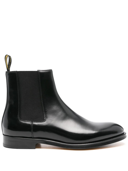  Doucal's Botas Con Paneles Elásticos - Negro 