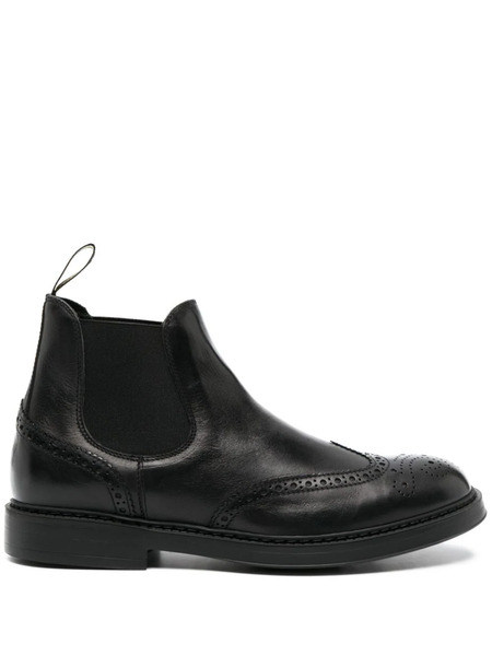  Doucal's Botines Con Perforaciones - Negro 