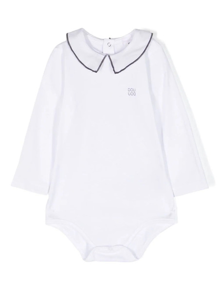  Douuod Kids Body Con Logo Estampado - Blanco 