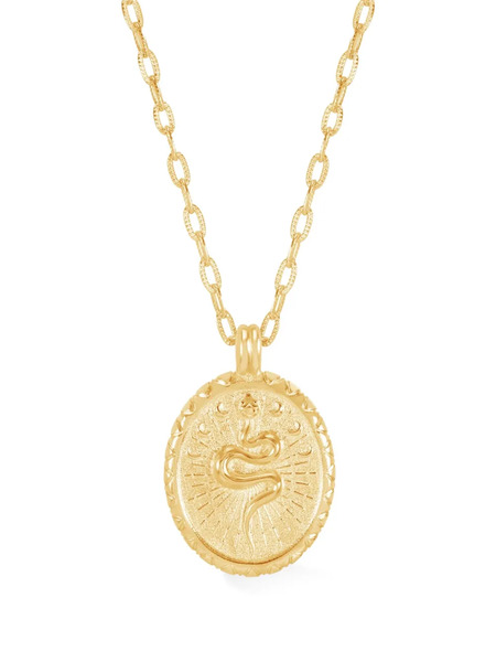  Dower And Hall Collar Snake Talisman - Dorado 
