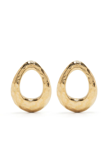  Dower And Hall Pendientes Con Efecto Forjado - Dorado 