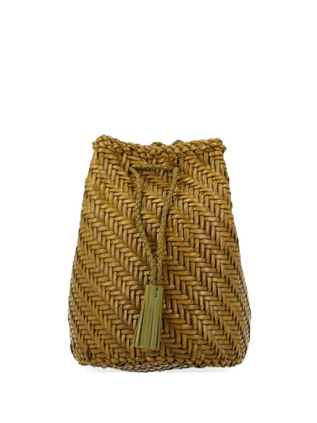  Dragon Diffusion Bolso De Mano Pompom Double Jump Tan - Marrón 