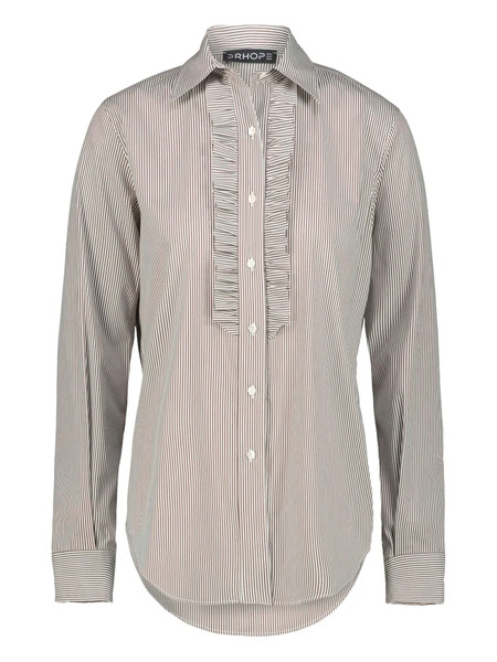  Drhope Camisa A Rayas - Neutro 
