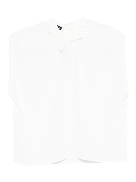  Drhope Camisa Con Lazo - Blanco 