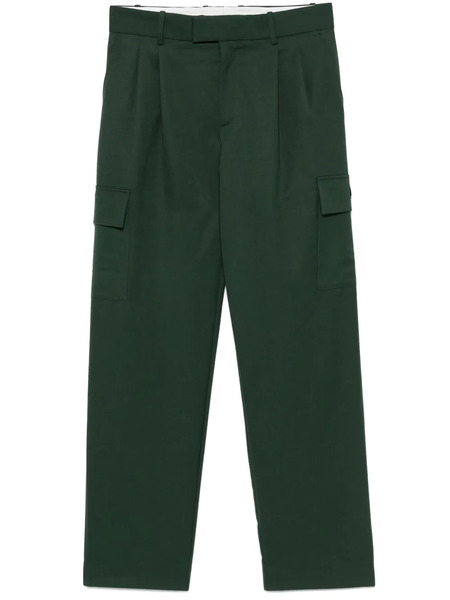  Drôle De Monsieur Pantalones Le Pantalon Cargo Laine - Verde 