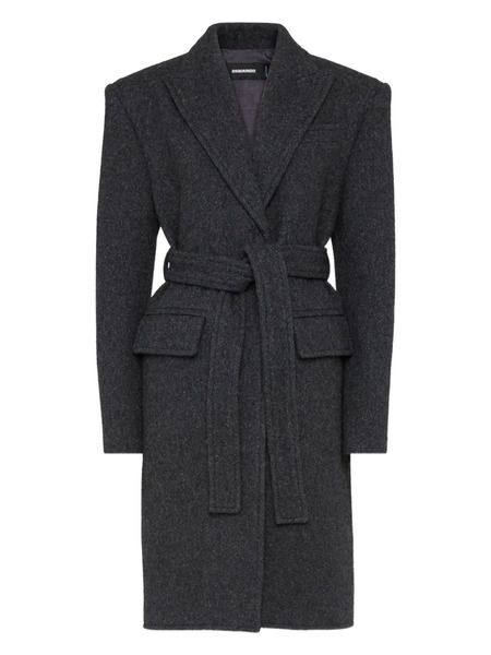  Dsquared2 Abrigo De Lana - Gris 