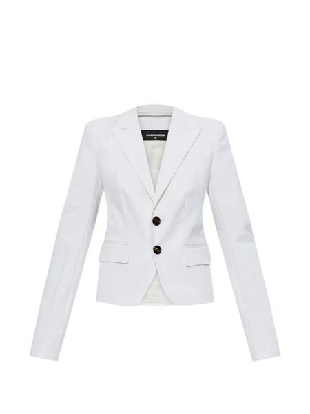  Dsquared2 Blazer Con Botones - Blanco 