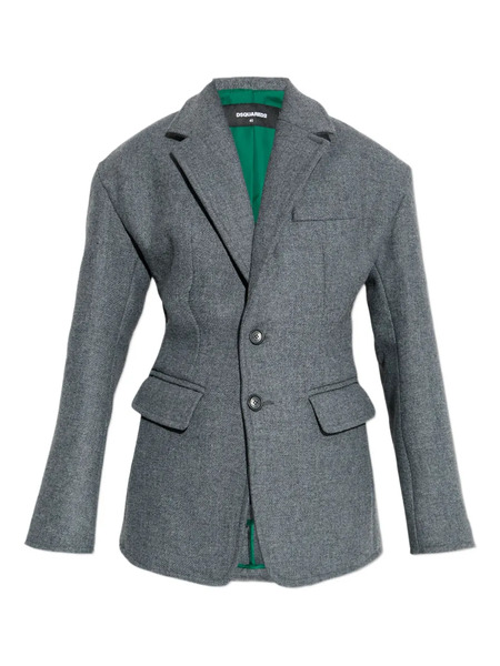  Dsquared2 Blazer Con Botones - Gris 