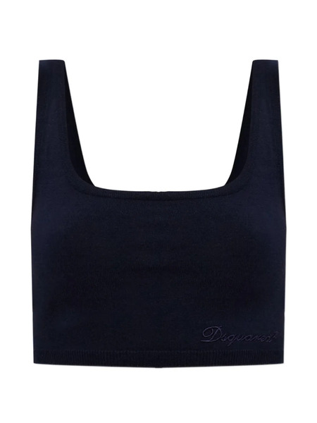  Dsquared2 Blusa Sophie De Encaje - Azul 