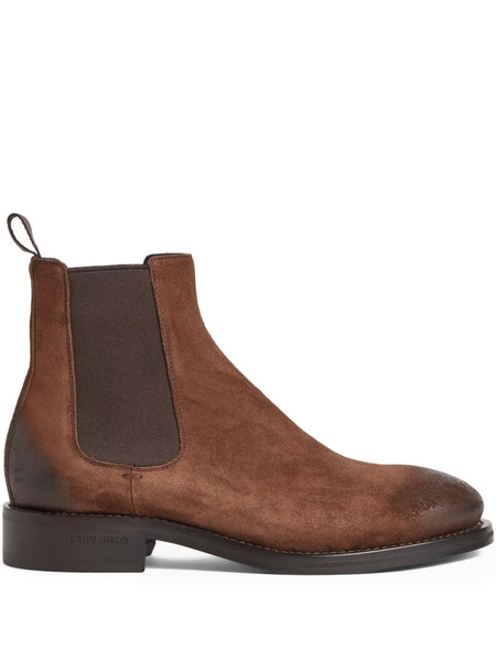  Dsquared2 Botas Chelsea Con Puntera Redonda - Marrón 