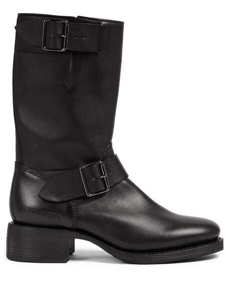  Dsquared2 Botas Con Logo En Relieve - Negro 