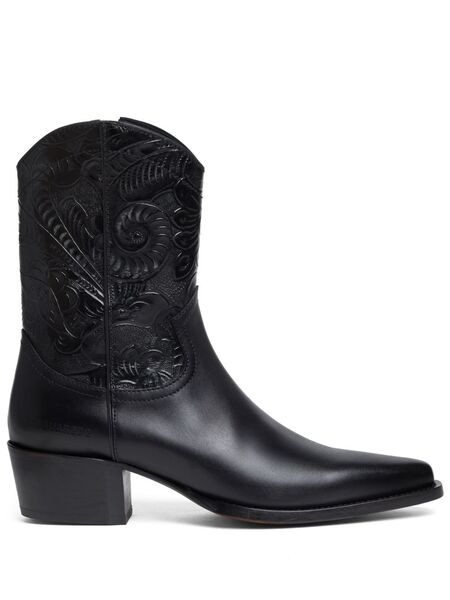  Dsquared2 Botas Con Paneles Elásticos - Negro 